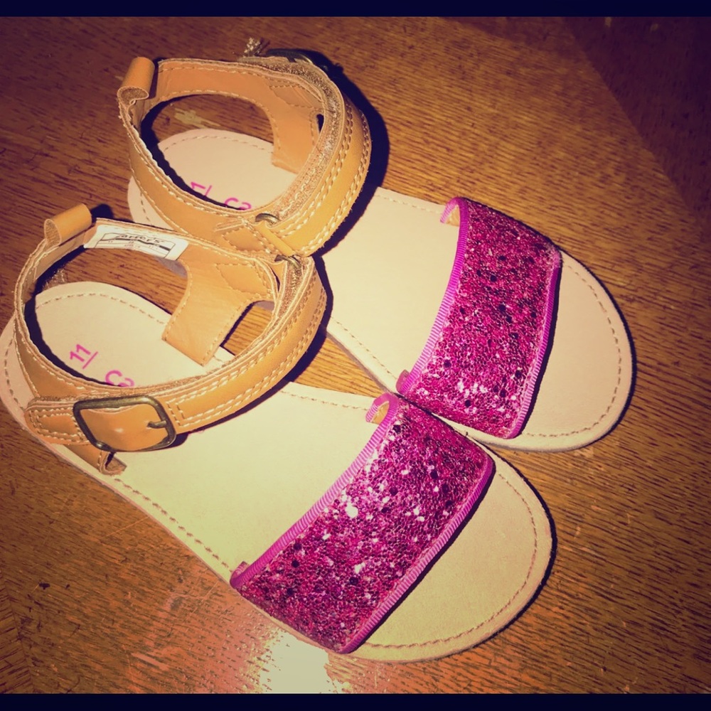 Carter’s Baby Girl sandals Toddler Size 11